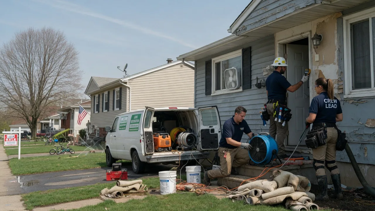 Flood Cleanup in Zion Grove, PA near me